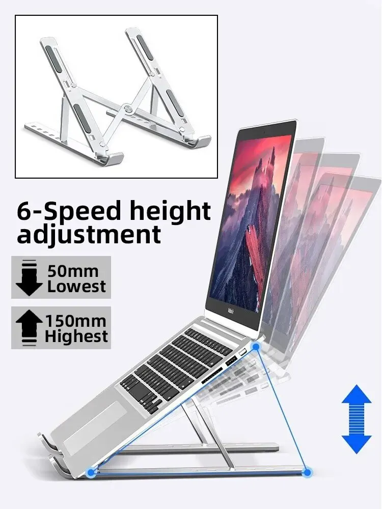 Portable Laptop Stand For All The Laptop Adjustable Holder Riser For ...
