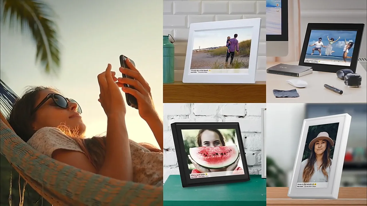 Cheapest Hd Wifi Digital Photo Frame Touch Screen Digital Picture Frame