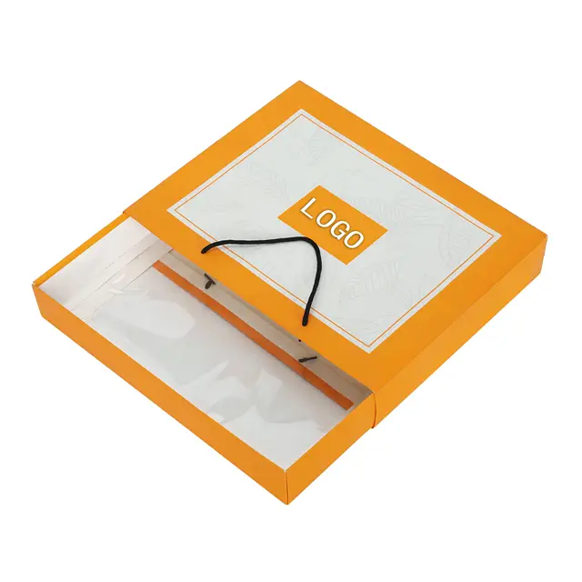 Factory Customized High Quality Luxury Drawer Box with Handles