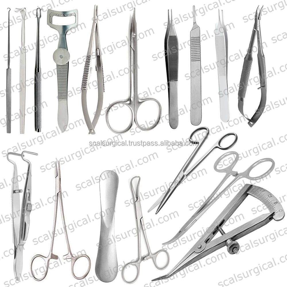 General Plastic Surgery Instruments Set Of 72 Pcs General Surgical