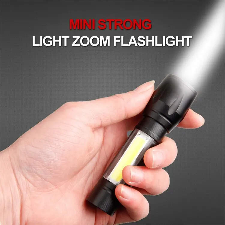 Usb Mini Torchlight Mini Torch Led Rechargeable Flashlight Portable Usb Charging Flashlight ...