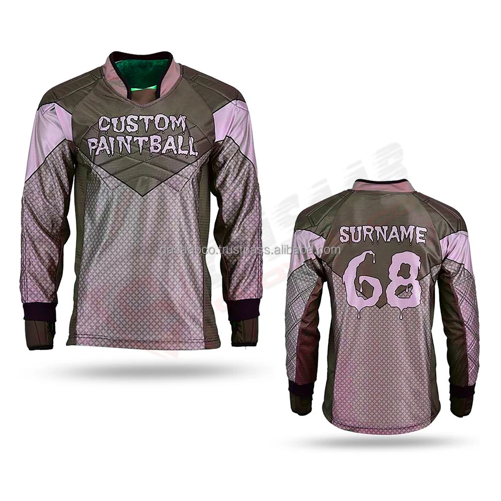Custom 2024 Topquality Women Sublimationprint Paintball Jersey Team