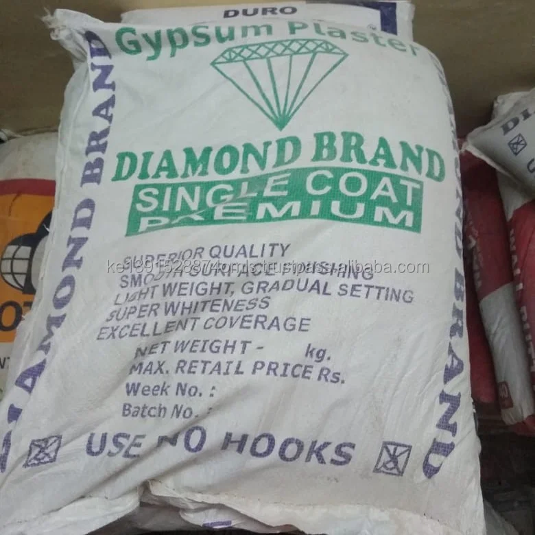 40kg Per Bag Beta Gypsum Powder Plaster Of Paris Cement Buy Gypsum