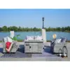 Grey(tall firepit table) Color
