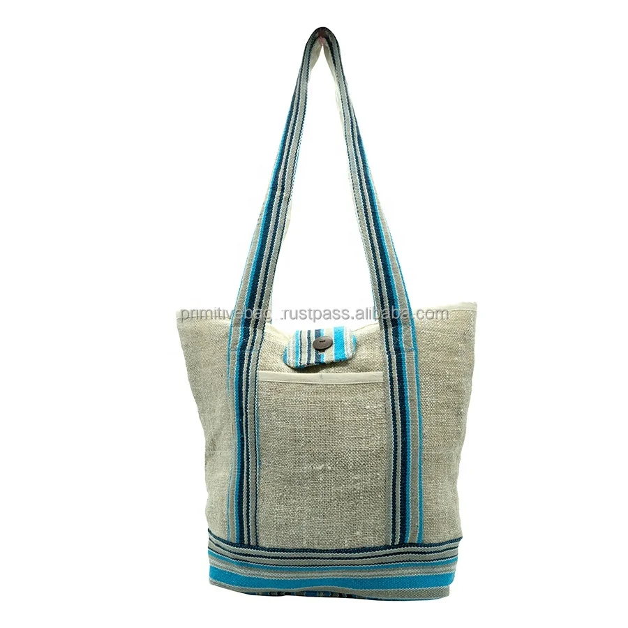hemp tote bolsa