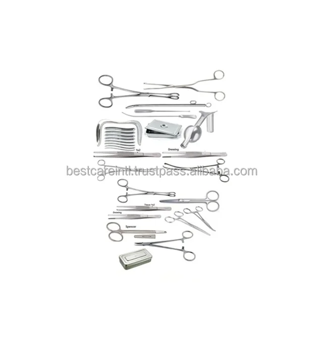 Stainless Steel Dilation And Curettage Instruments Tray Made Of German Grade Stainless Steel ...