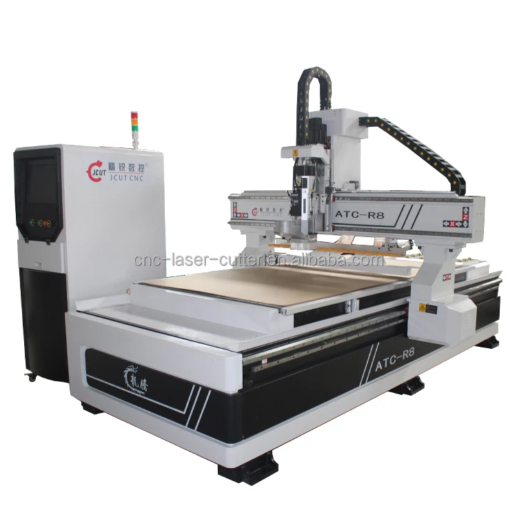 Atc Woodworking Machine 1328 Linear Nesting Atc 12 Tools With 9 kw Spindle Cnc Atc