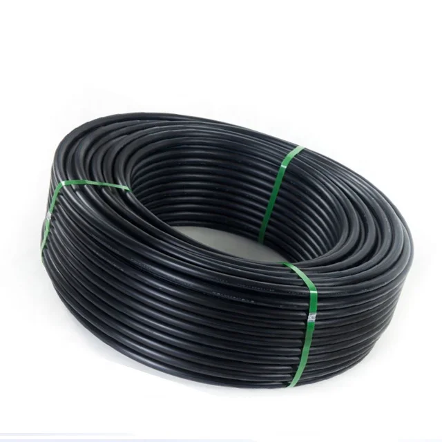 JS ISO Standard High Strength and Density 4'' Ips Poly Natural Pipe Black with Yellow Used for Liquid and Gas Transportation
