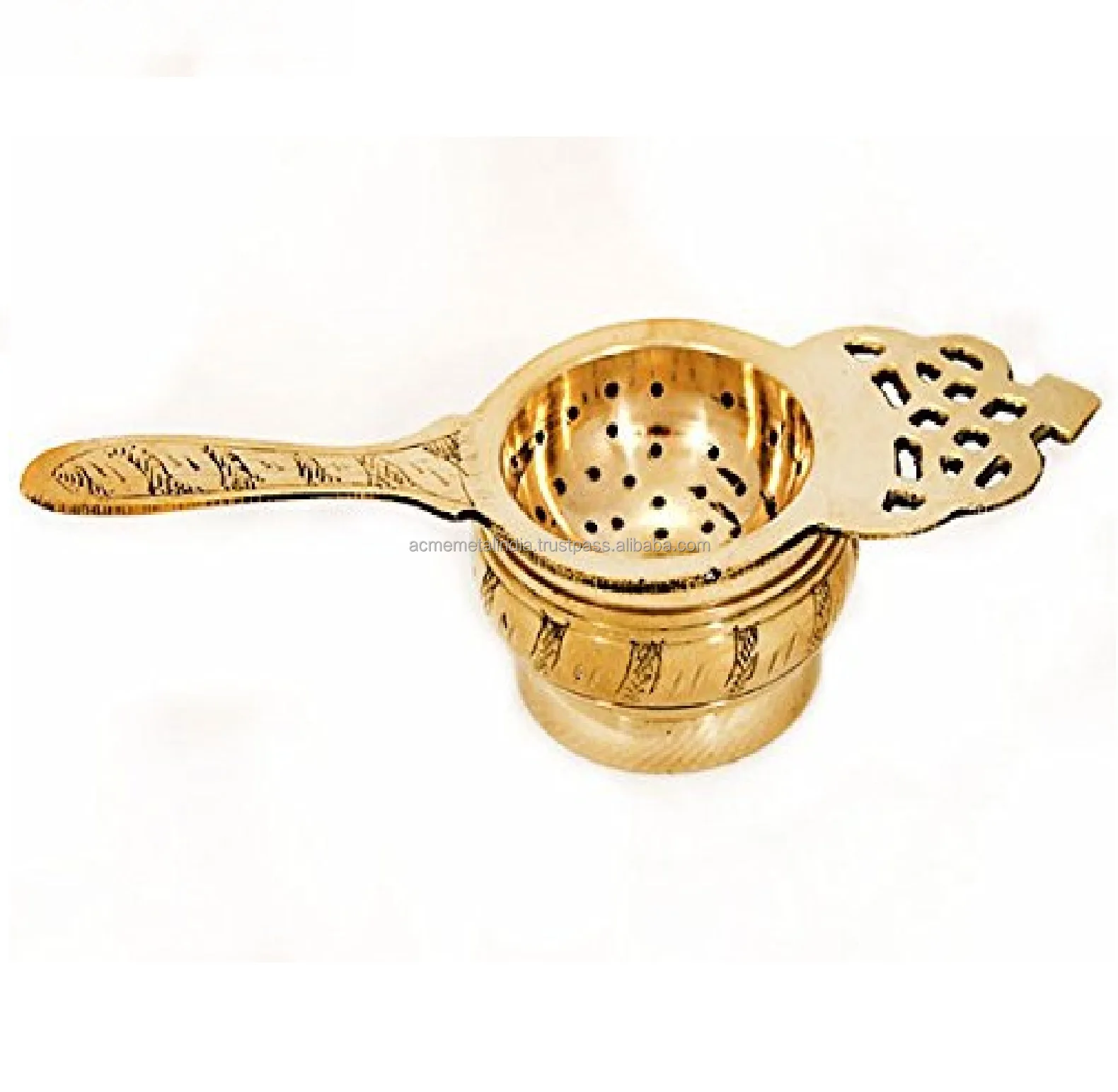 Coffee Strainer Silver Color Tea Strainer With Well Polished