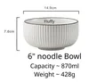6" noodle Bowl