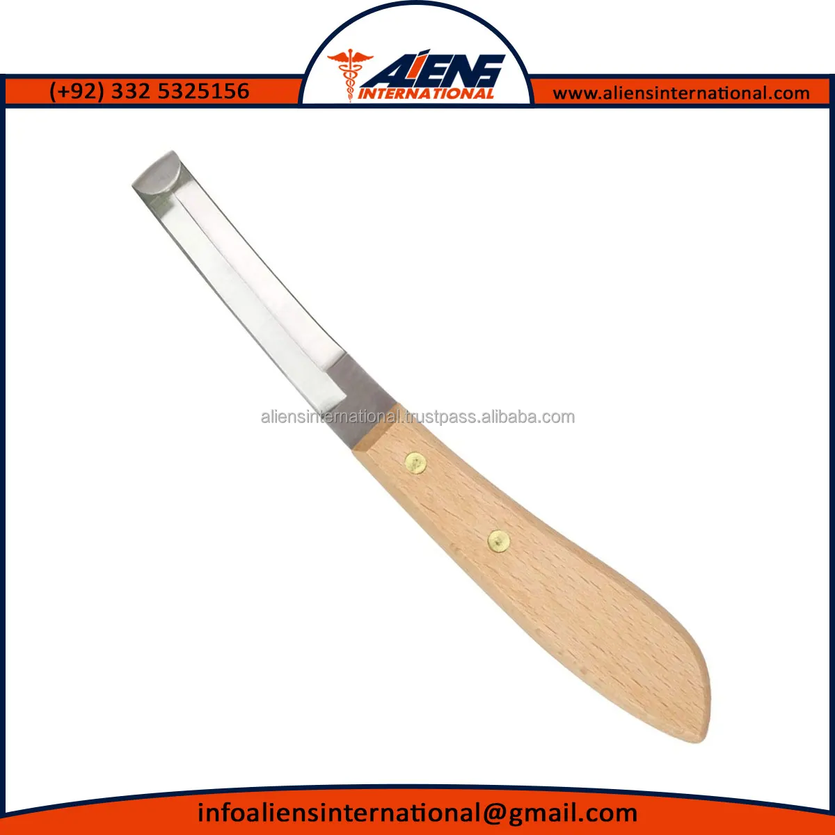 Veterinary Horse Hoof Loop Knife Oval Hoof Knife Horse Farrier Tool