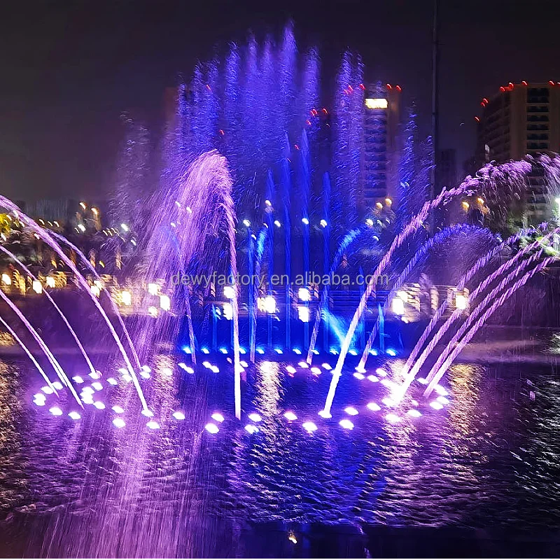 Free Design Fountain Outdoor - Stainless Steel Music & Jumping Jet Dancing Fountain for Pool