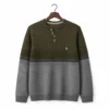 Olive - Grey Melange