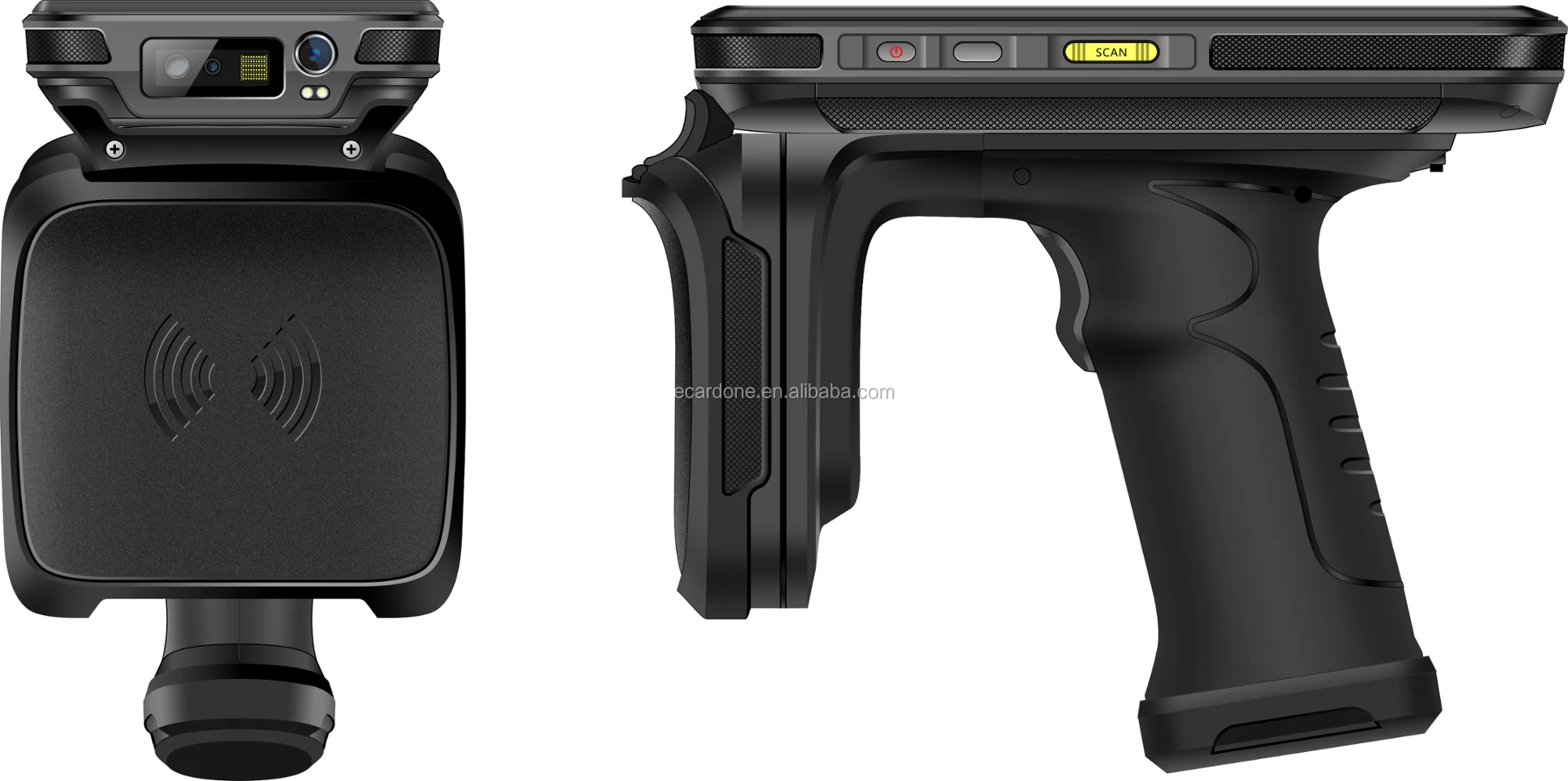 Chainway C72 Barcode Scanner Rugged PDA Long Range UHF RFID Reader Built with Impinj E710 Handheld Terminal Mobile Computer