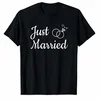 Just Married Minimal Tee