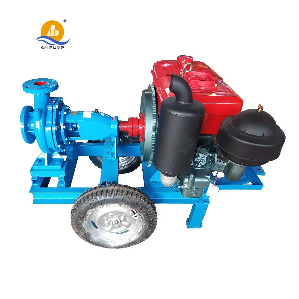 Easy to Move with Frame diesel Water Pump