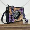Purple & Black Checkered