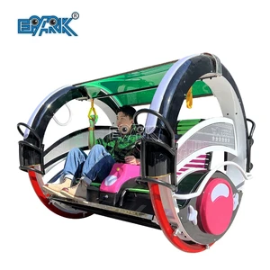 Outdoor Playground Double Player 360 Degree Remote Control Rolling Car Amusement Equipment