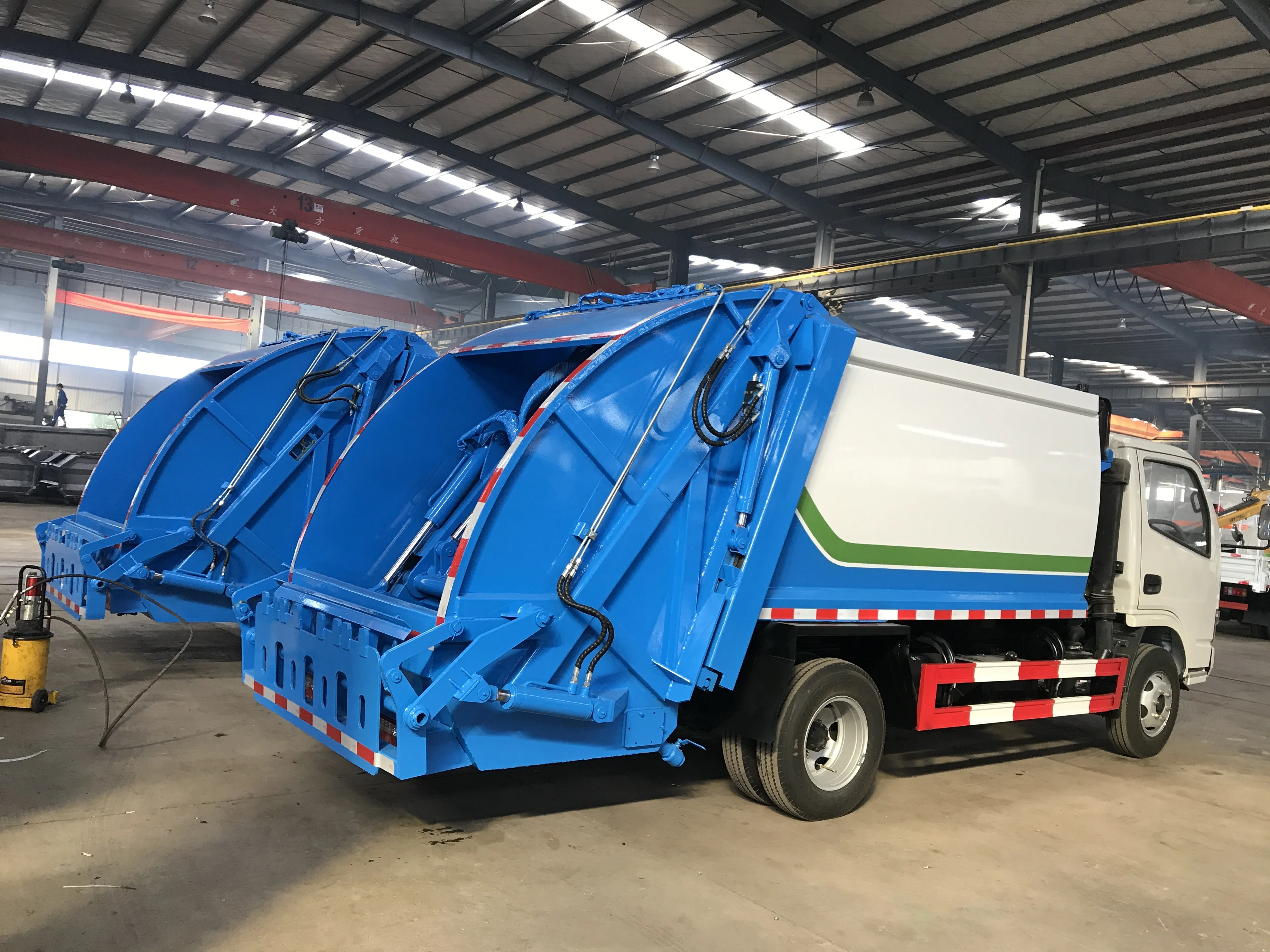 Foton 5 куб. М уплотнитель мусора, машина для сбора мусора 4x2, мусоровоз для продажи