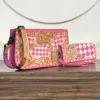Pink & White Checkered