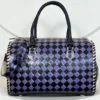 Purple & Black Checkered
