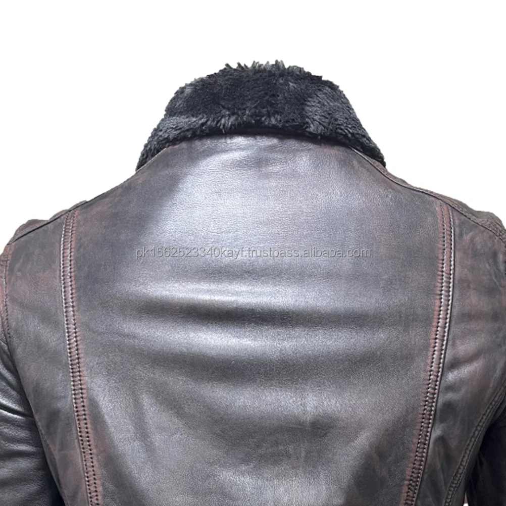 Fully Customized Genuin Leather Men Leather Jackets And Men Apparel For