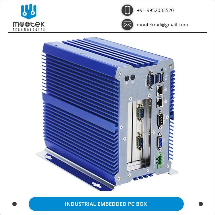 MBOX-520-I5-2PCI Factory Price Mini PC Fanless Industrial Embedded Box for Applications Designed Computer in India