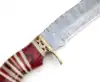 Deep Crimson Red & Cream White