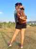 Brown