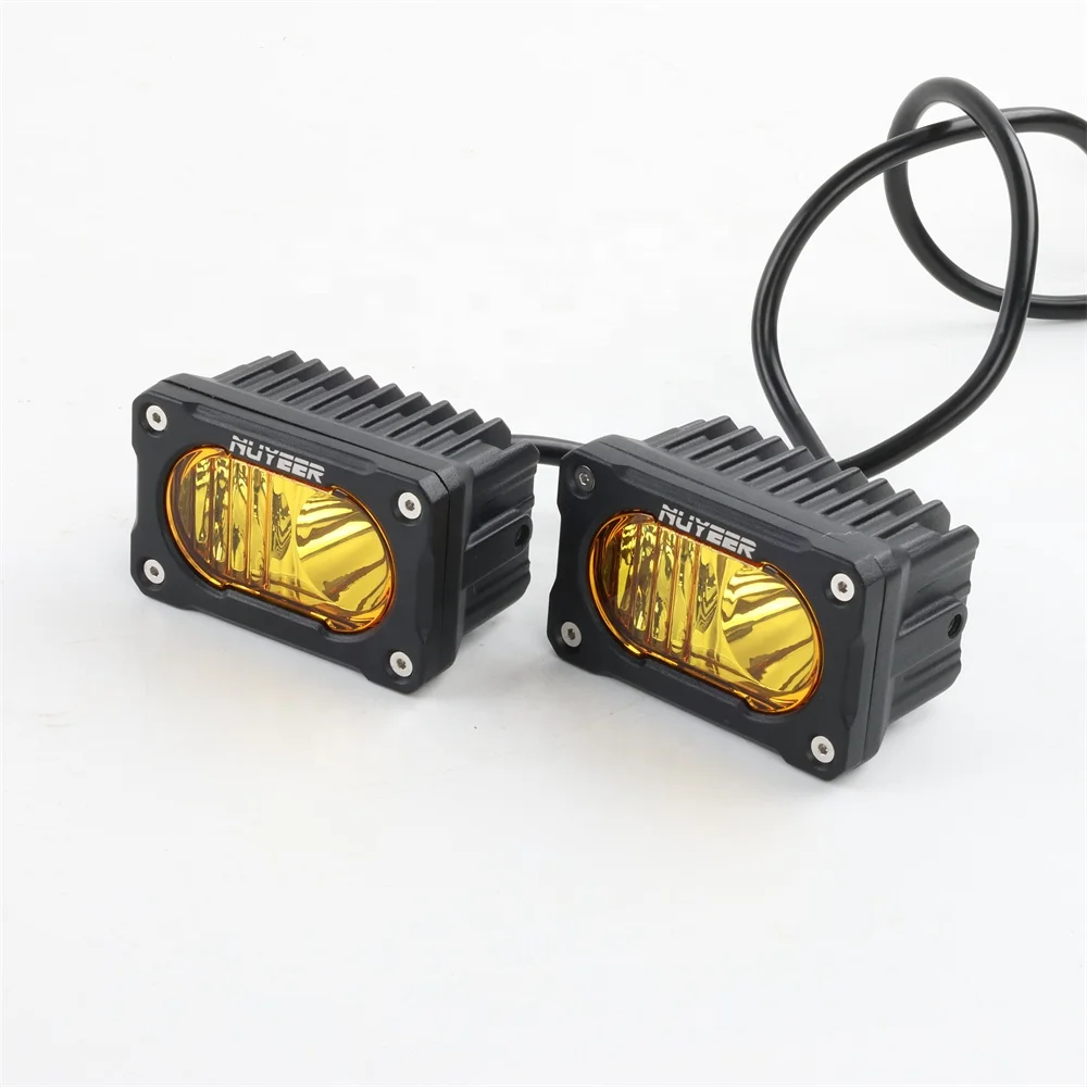 TIYPEOR Motorcycle Car Spotlight Headlight Auxiliary LED Work Light Combo Beam Driving Lamp for Off-road Tractor Truck Fog Light