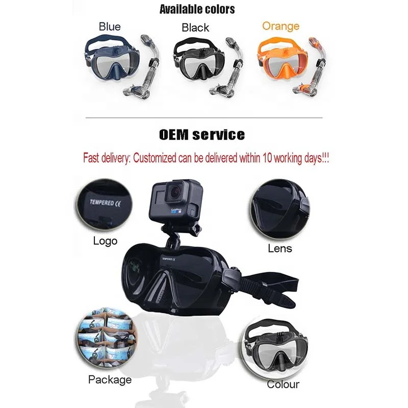Adult Scuba Diving Masks Gear Freediving Spearfishing Snorkeling Cressi