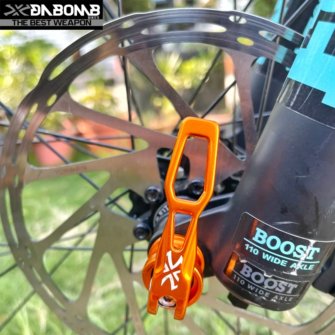 DABOMB MTB QRLOCK Front Thru Axle 110mm Boost Alloy 7075