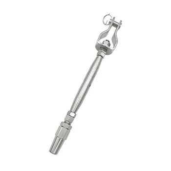 SS316 closed body turnbuckle cable railing swageless tension terminal with quick installation