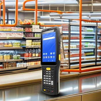 Long-Range Handheld PDA SE4850 Scanner with 4G WiFi and Android 13 OS Industrial Use Supports 2D Barcode CPU GMS