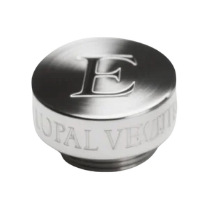 Custom CNC Manufacturing Lathe Brushing Stainless Steel Luxury Round Perfume Bottle Cap Cologne Spray Closures Replacement Lids