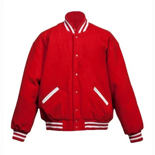 Casual Men's Varsity Jackets Cool Streetwear Stand Collar Winter Bomber Canvas High Street Customizable Variety Styles
