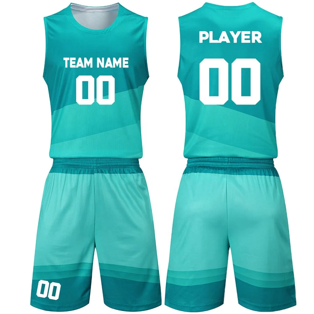 Custom Your Own Team Basketball Uniforms Reversible Basketball Jersey