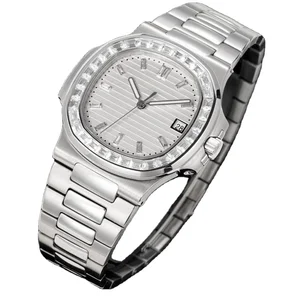 Luxury Business Casual High-quality Men's Mechanical Watch Stainless Steel Strap Classic Stainless Steel Retro Automatic Watches