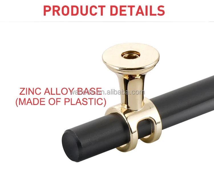 Factory Custom Black Gold Furniture Handle Furniture Handle Brass 320mm