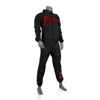 Black With Red Logo