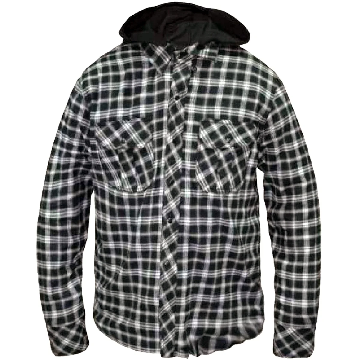 flannel kevlar motorcycle jacket