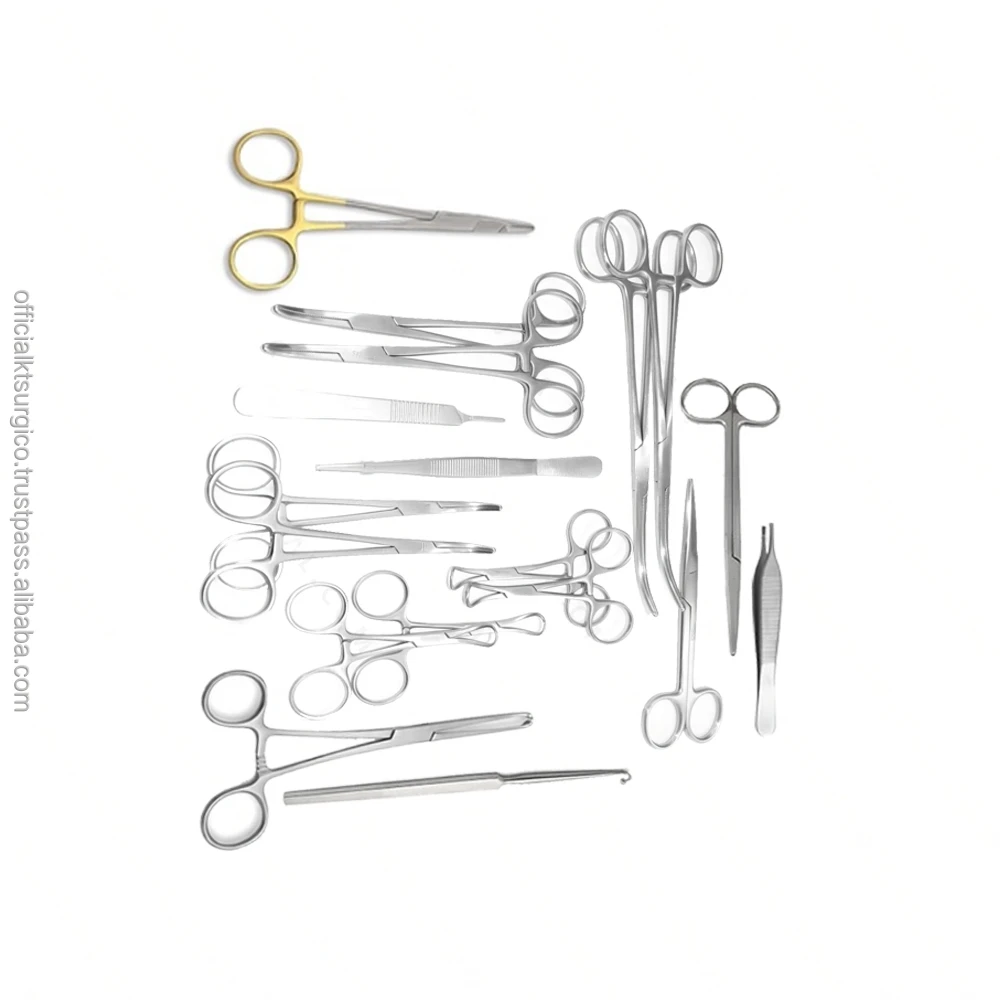 Veterinary Feline Spay Surgical Kit 18 Pcs Instruments Veterinary ...