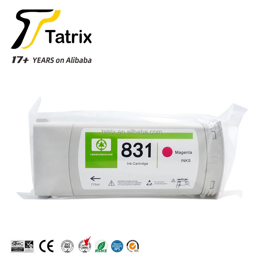 HP Latex 831B インクカートリッジ Amazon.com: 831 831A Ink Cartridge 831A Latex Inks CZ682A