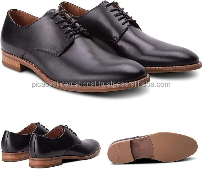 Best Buy Bulk Quantity Supply Elegant Design Oxford Party Wear Formal Genuine Leather Shoes at Reasonable Price from India