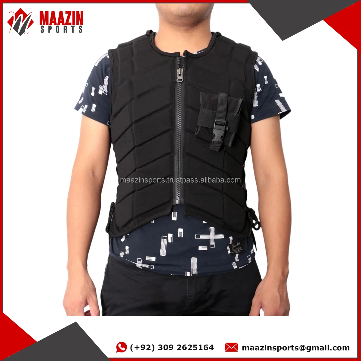 Horse Riding Vest Sports Padded Horse Rider Waistcoat Outdoor Safety