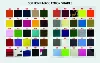 Toutes les couleurs disponibles