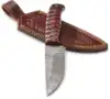 Crimson Red & Black Sculpted Handle