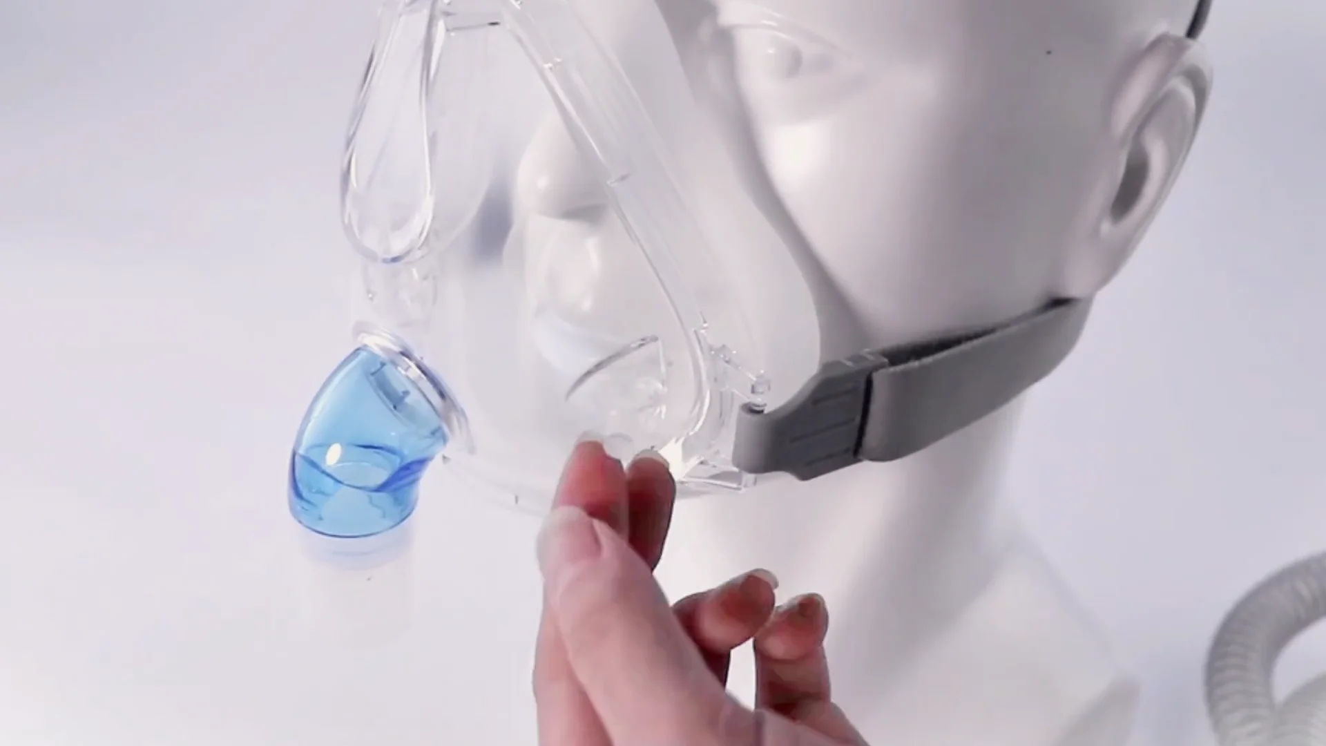 Breathing Machine Cpap Full Face Mask Sleeping Mask Anti Snoring Mask