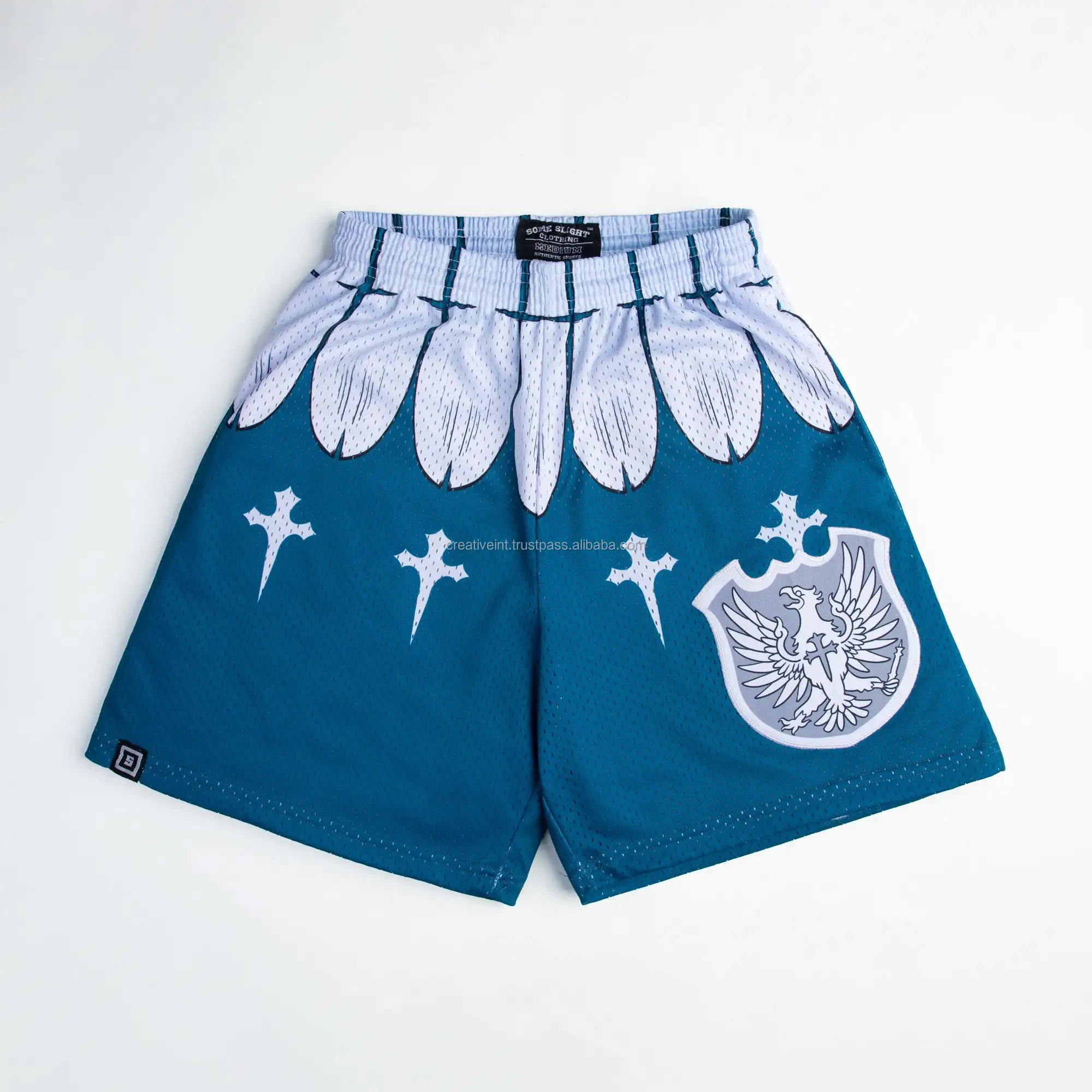 Custom High Quality Double Layer Casual Breathable Basketball Mesh Shorts for Mens with Custom Design678_voghion.com