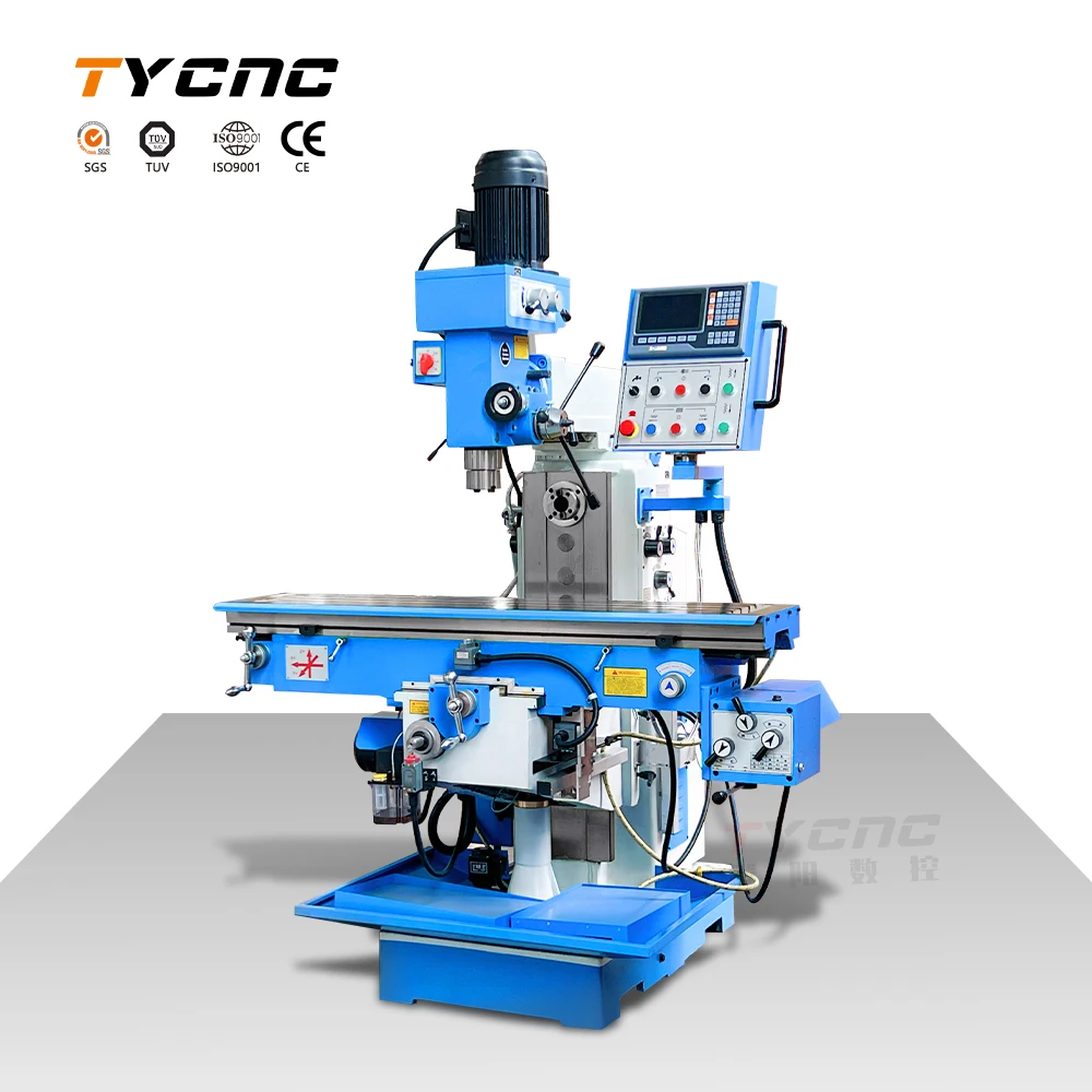 ZX6332 Vertical MT4 Spindle X-axis Y-axis Automatic Tool Feed